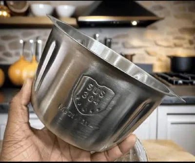 2.0L Premium Unbreakable Stainless Steel Manual Chopper (4 Blades)