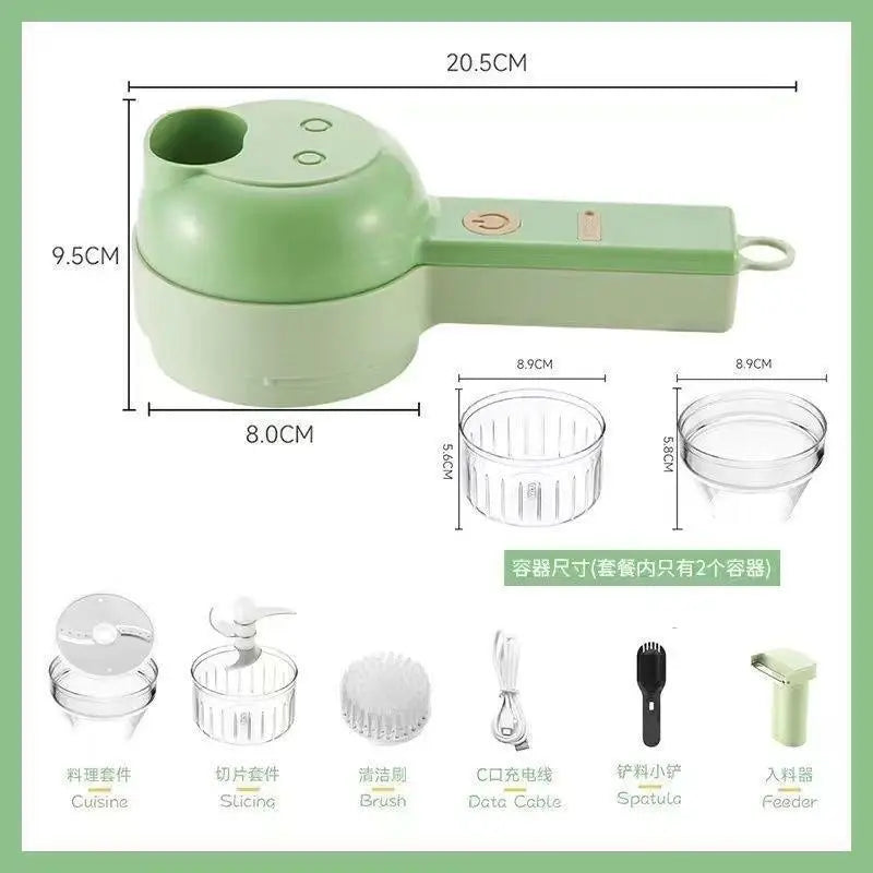4-in-1 Smart Express Kitchen Vegetable Cutter & Slicer
