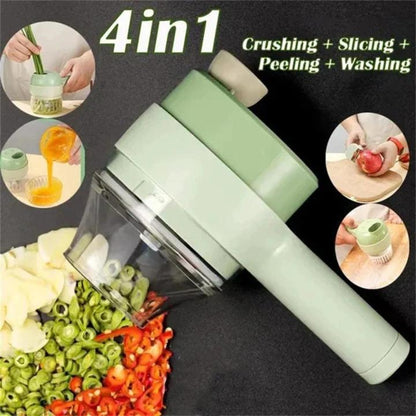4-in-1 Smart Express Kitchen Vegetable Cutter & Slicer