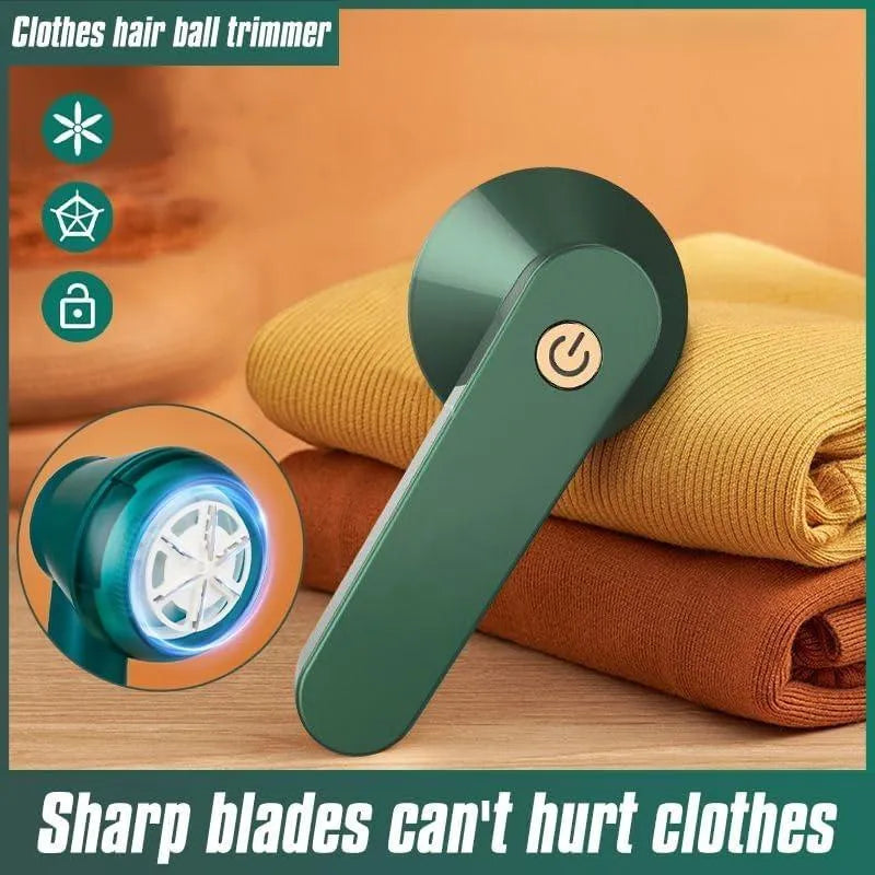 Rechargeable Green Lint Remover – Fabric Shaver & Fuzz Remover